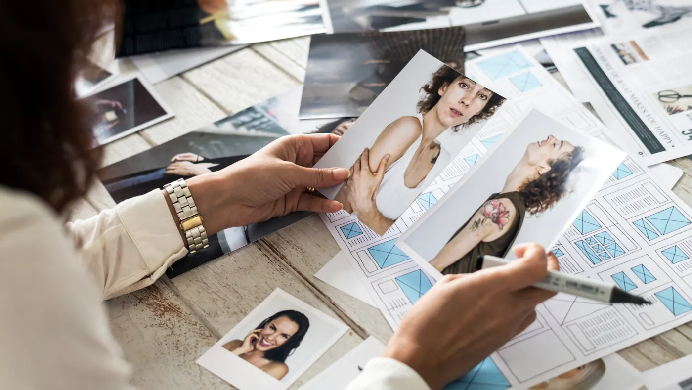 Model portrait used to illustrate strong first-impression profile photos